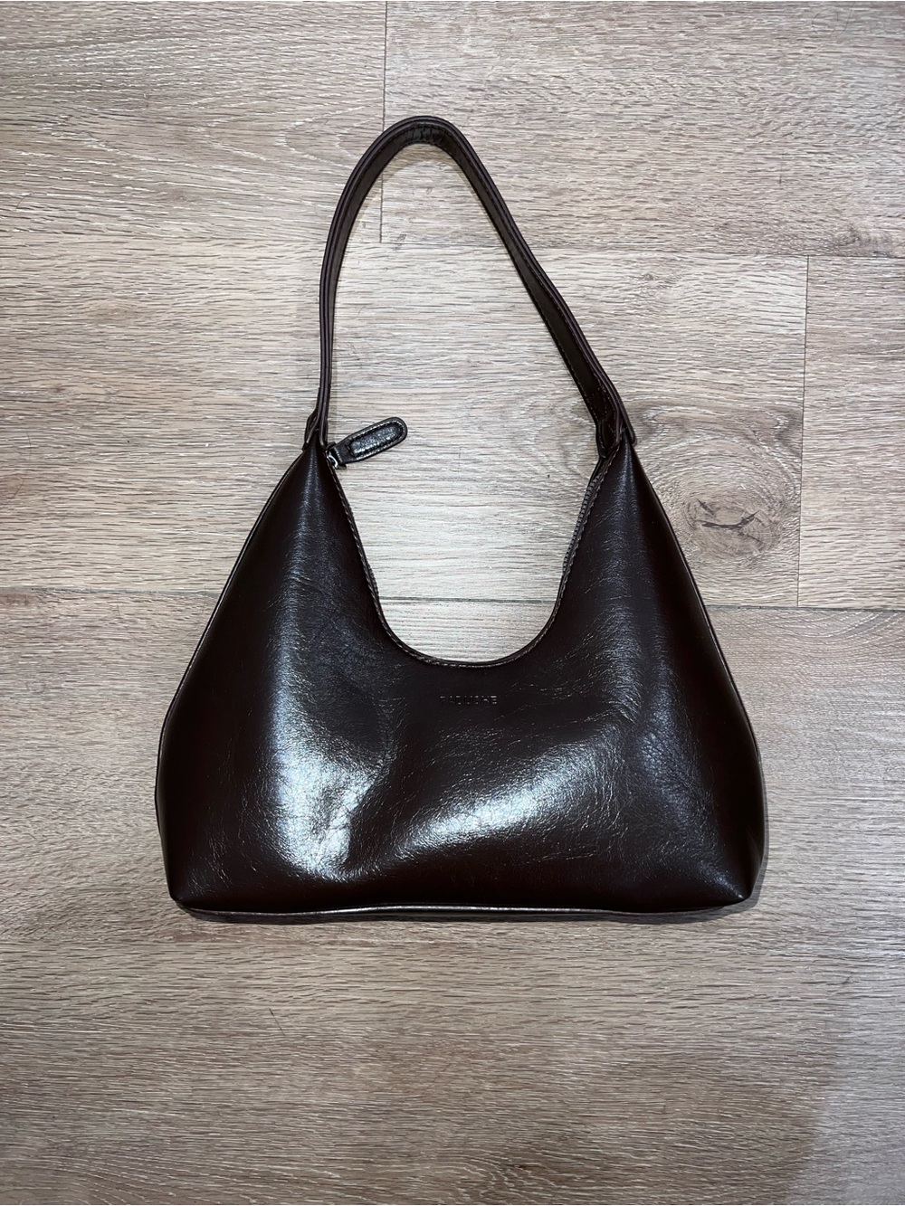 Classic Chocolate Brown Shoulder Bag